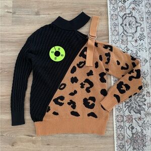 Leopard Print Sweater